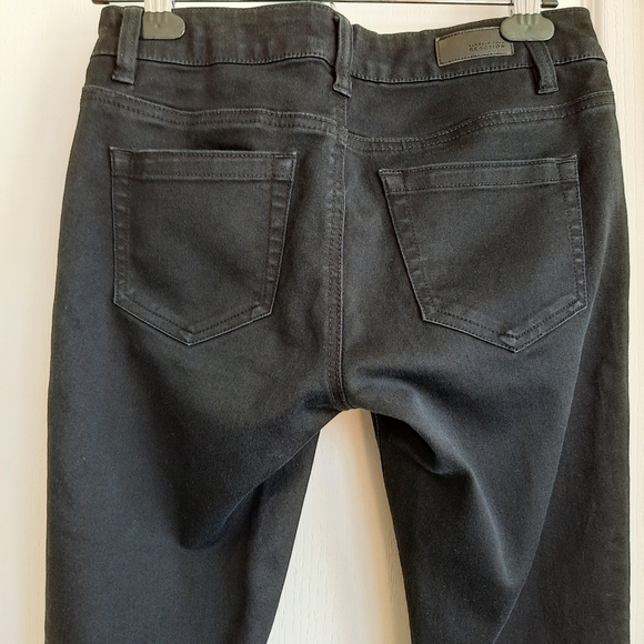 Kenneth Cole Reaction Black Skinny Jeans Size 4 - Picture 4 of 9